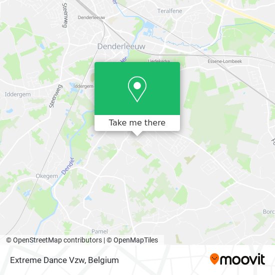 Extreme Dance Vzw map