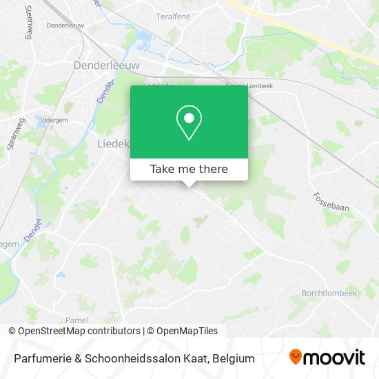 Parfumerie & Schoonheidssalon Kaat plan