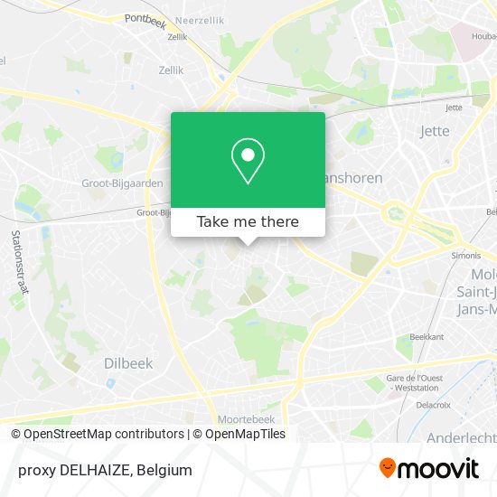 proxy DELHAIZE map