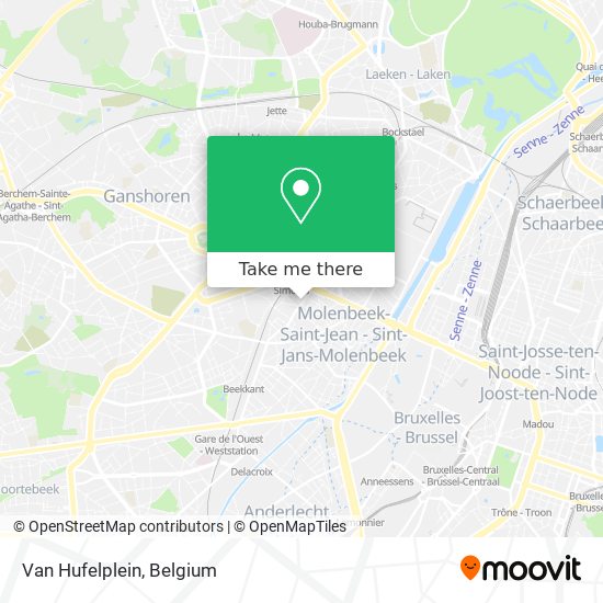 Van Hufelplein map