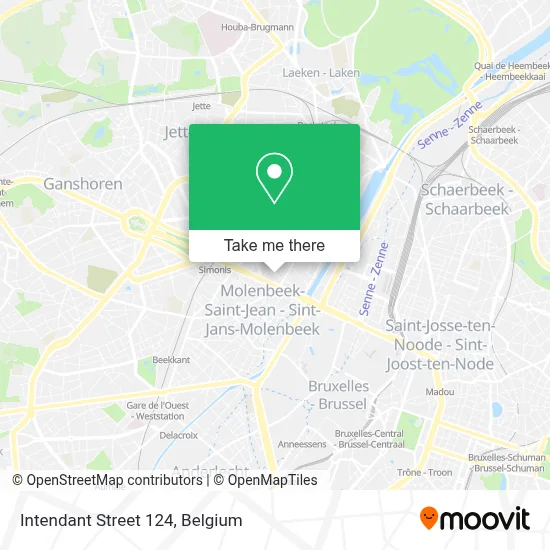 Intendant Street 124 map