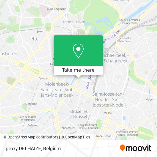 proxy DELHAIZE map