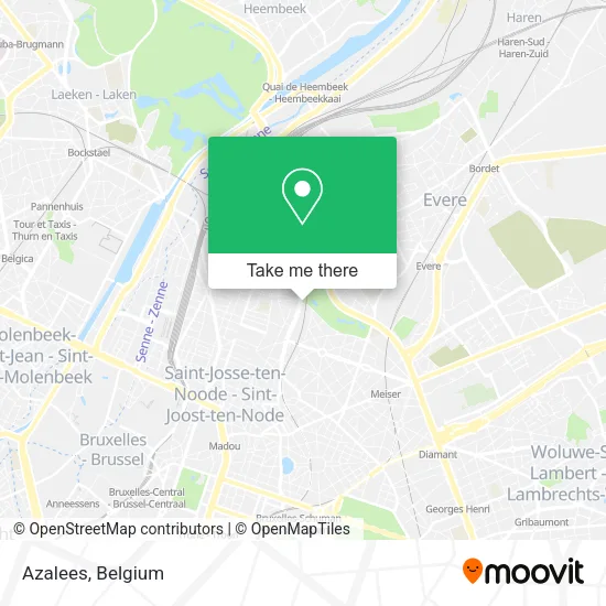 Azalees map