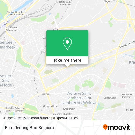 Euro Renting-Box map