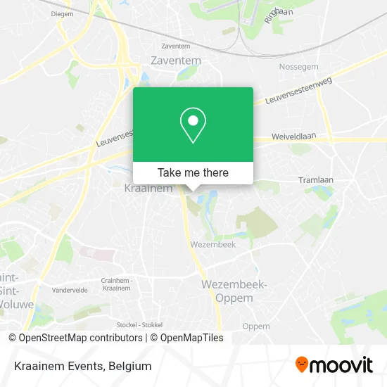 Kraainem Events map