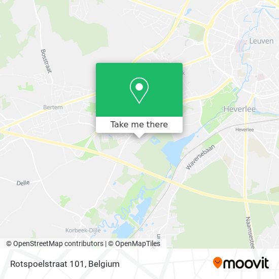 Rotspoelstraat 101 plan