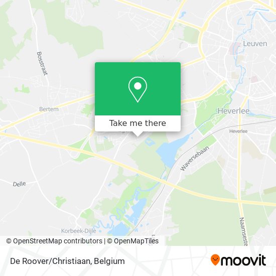 De Roover/Christiaan map