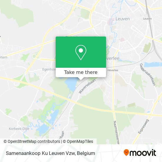 Samenaankoop Ku Leuven Vzw plan