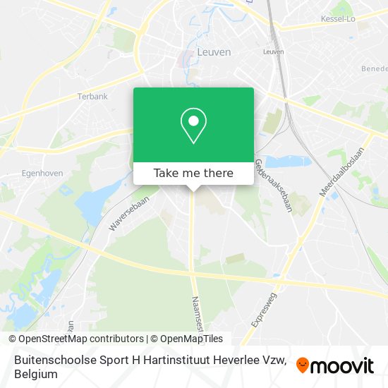 Buitenschoolse Sport H Hartinstituut Heverlee Vzw plan