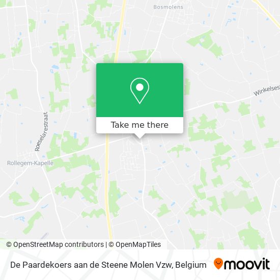 De Paardekoers aan de Steene Molen Vzw plan