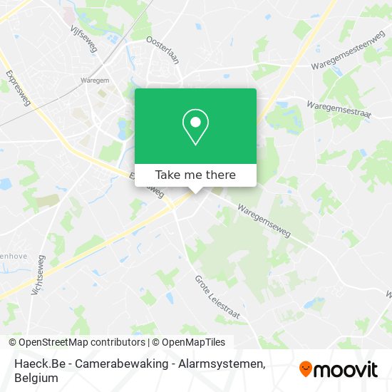 Haeck.Be - Camerabewaking - Alarmsystemen map