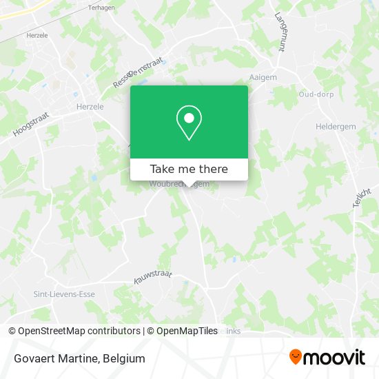 Govaert Martine map