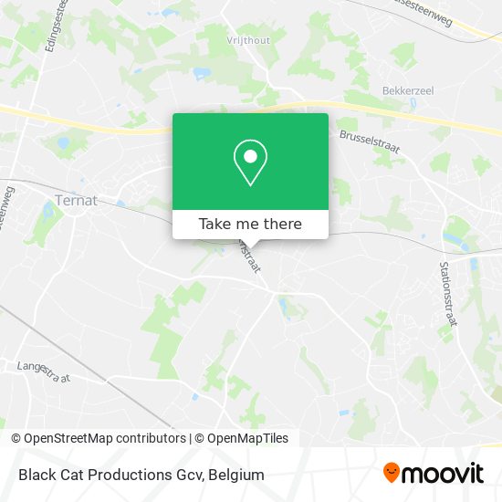 Black Cat Productions Gcv map