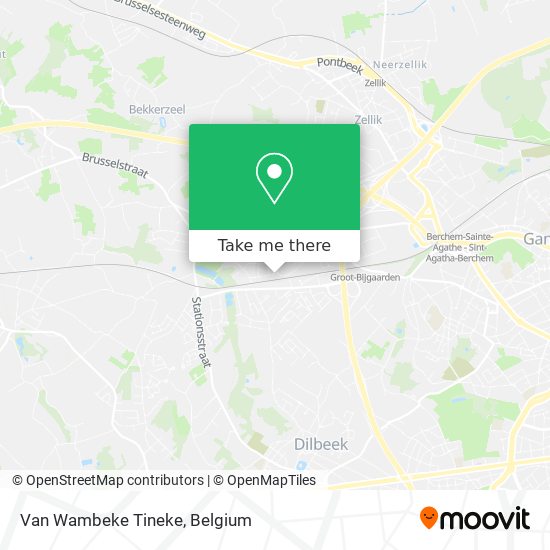 Van Wambeke Tineke map