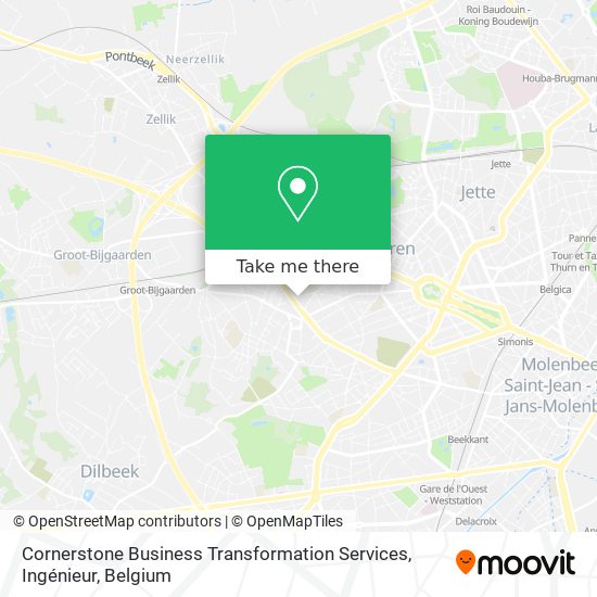 Cornerstone Business Transformation Services, Ingénieur map