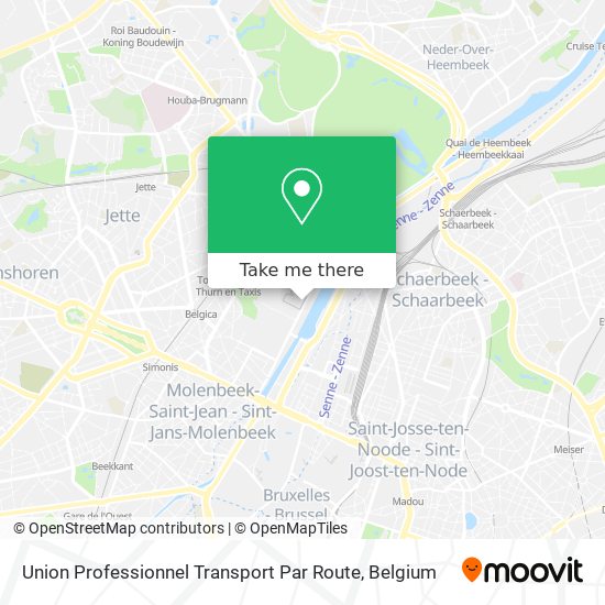 Union Professionnel Transport Par Route plan