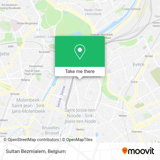 Sultan Bezmialem map