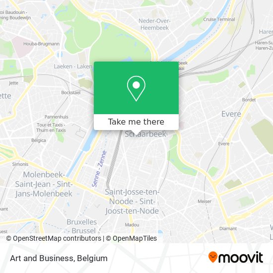 Art and Business map