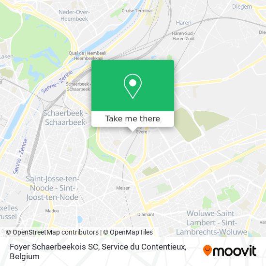 Foyer Schaerbeekois SC, Service du Contentieux plan