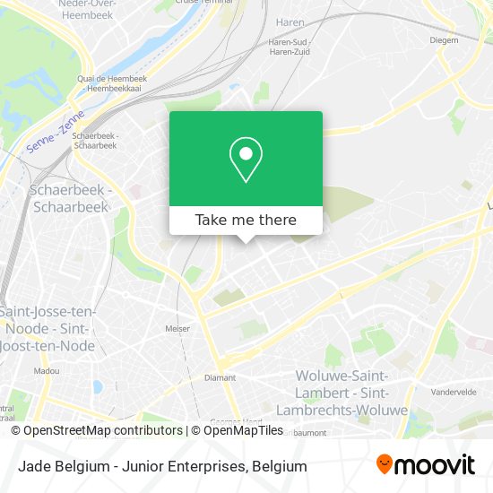 Jade Belgium - Junior Enterprises map