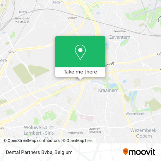 Dental Partners Bvba map