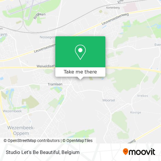 Studio Let's Be Beautiful map