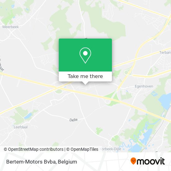 Bertem-Motors Bvba map