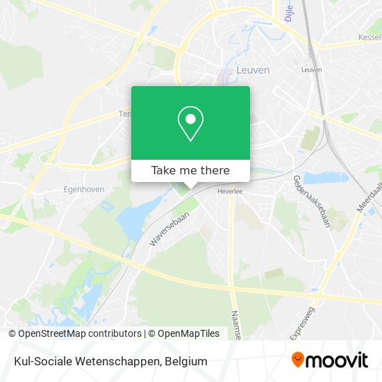 Kul-Sociale Wetenschappen map