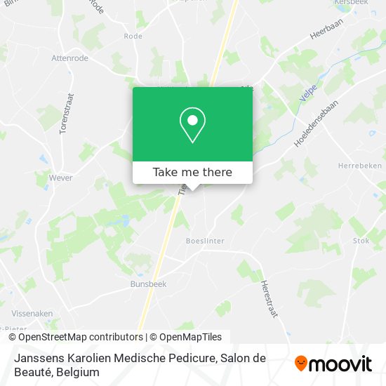 Janssens Karolien Medische Pedicure, Salon de Beauté map