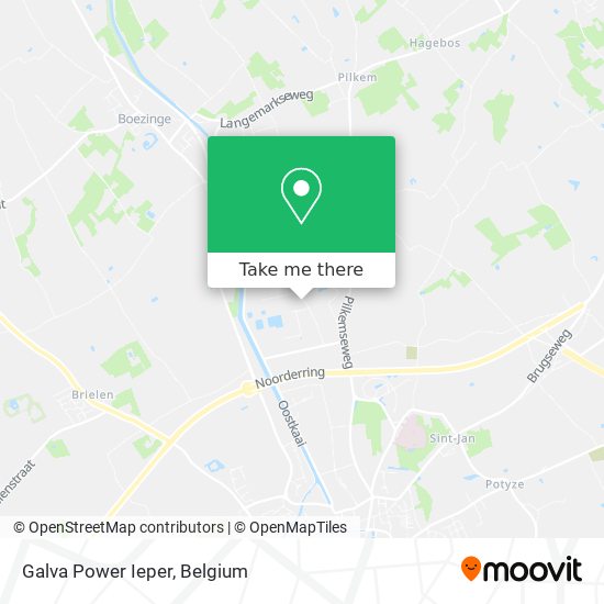 Galva Power Ieper map