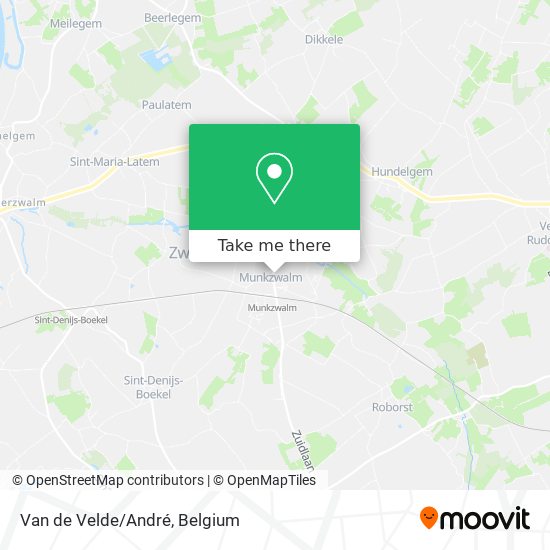 Van de Velde/André map