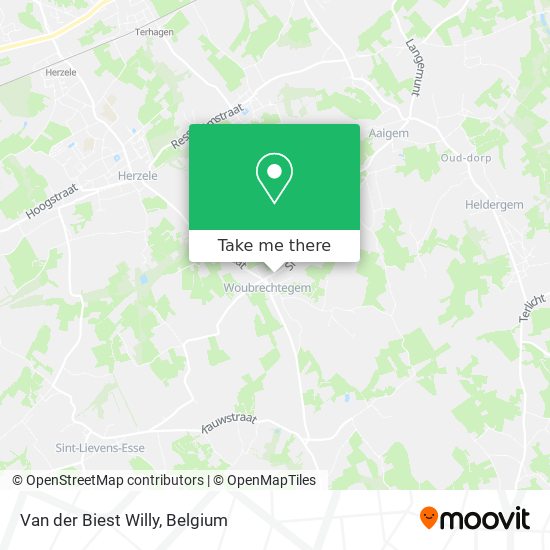 Van der Biest Willy map