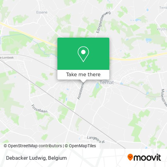 Debacker Ludwig map