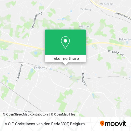 V.O.F. Christiaens-van den Eede VOF plan