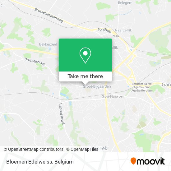 Bloemen Edelweiss map
