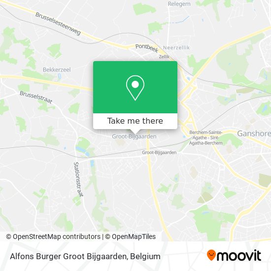 Alfons Burger Groot Bijgaarden plan