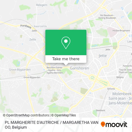 PL MARGHERITE D'AUTRICHE / MARGARETHA VAN OO plan