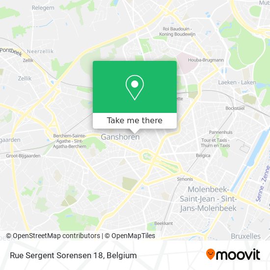 Rue Sergent Sorensen 18 map