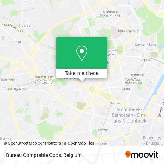 Bureau Comptable Cops map