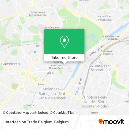 Interfashion Trade Belgium plan