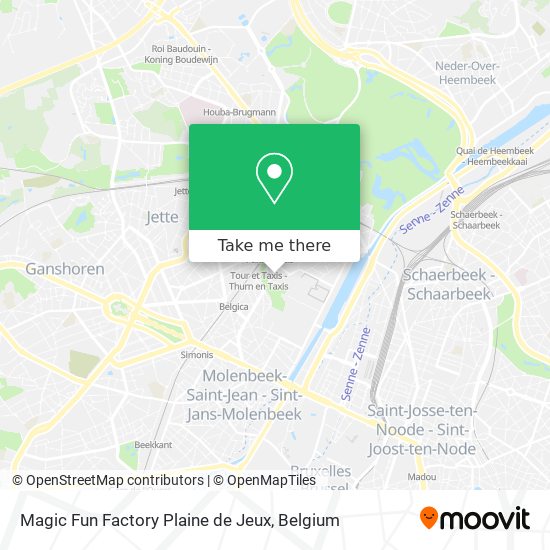 Magic Fun Factory Plaine de Jeux map