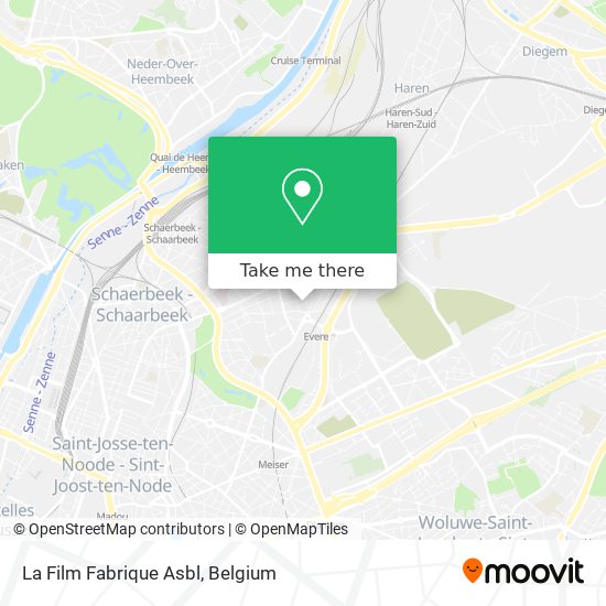 La Film Fabrique Asbl map