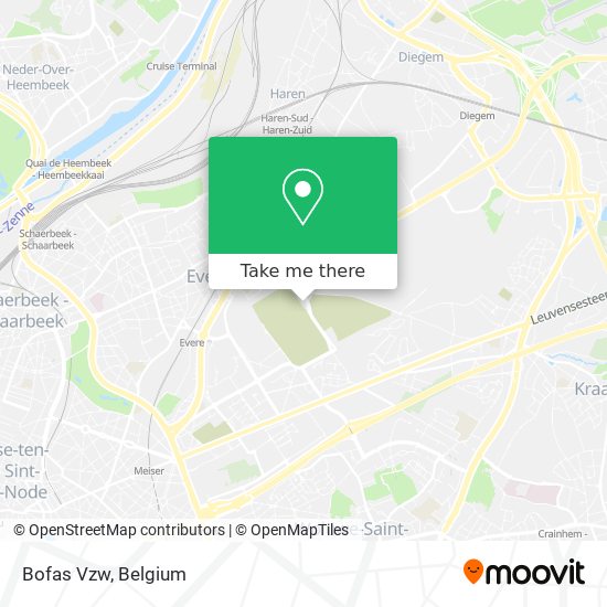 Bofas Vzw map