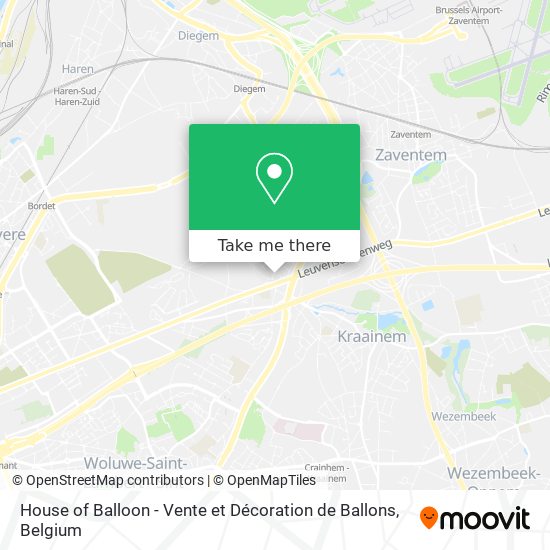 House of Balloon - Vente et Décoration de Ballons plan