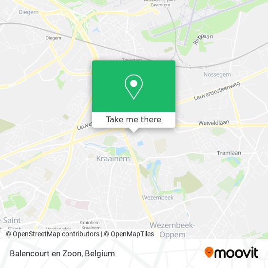 Balencourt en Zoon map