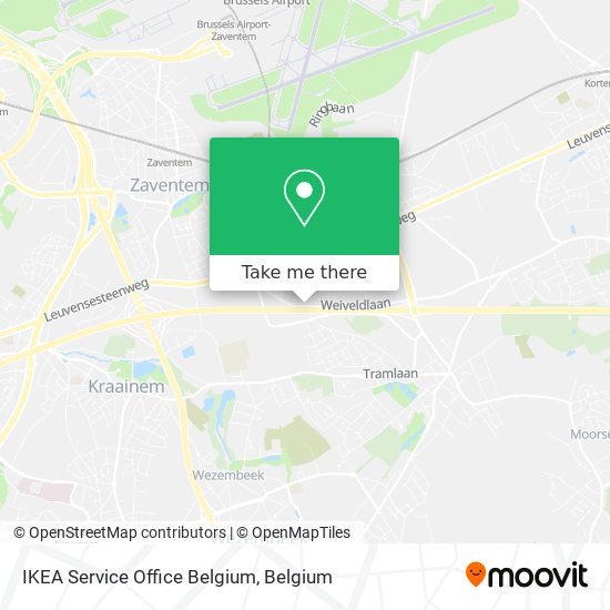 IKEA Service Office Belgium plan