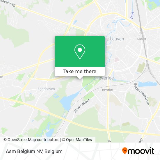 Asm Belgium NV map