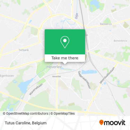 Tutus Caroline map