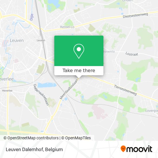 Leuven Dalemhof map