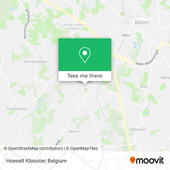 Hoeselt Klooster map